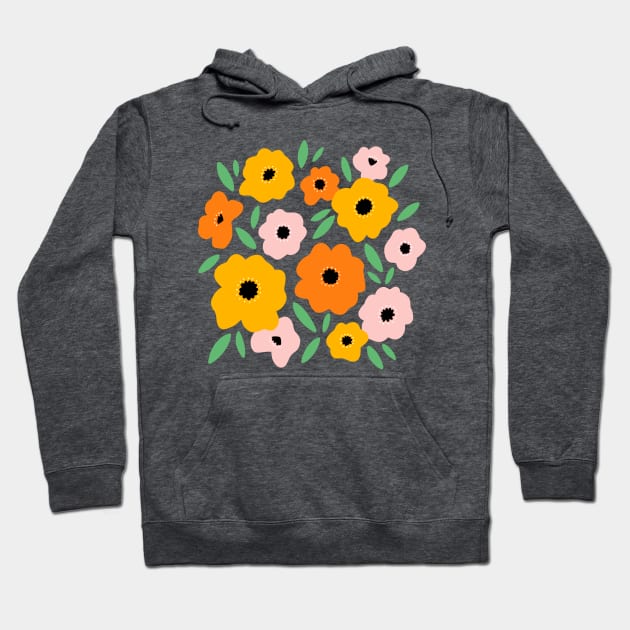 It feels like summer, beautiful bright flowers composition Hoodie by Stolenpencil